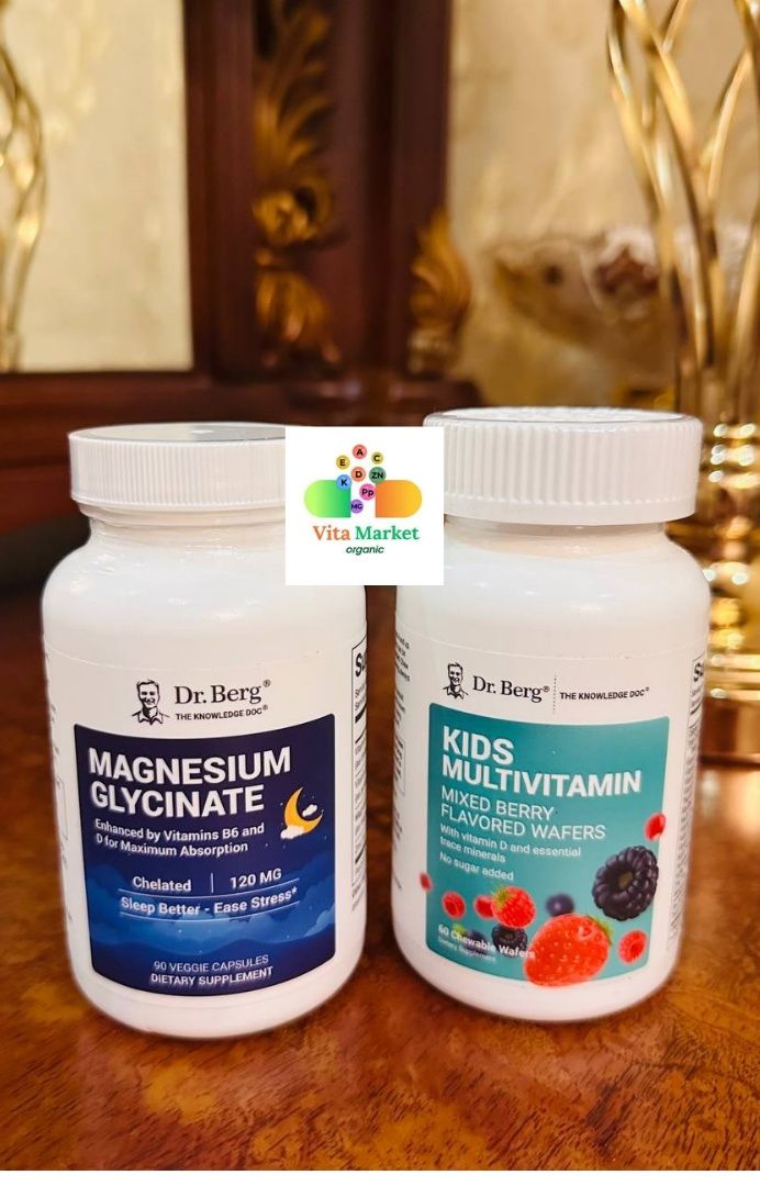 Magnesium glycanate Dr berg- Tabiiy tinchlik va  sog'lom uyqu kaliti