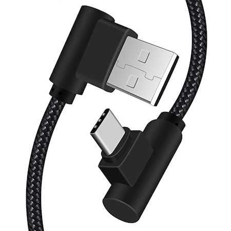 Cablu USB tip C Material textil 3Metri