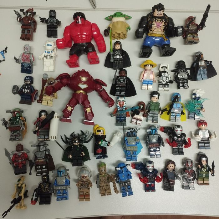 Минифигурки Marvel/DC/Disney и много-много других neLego