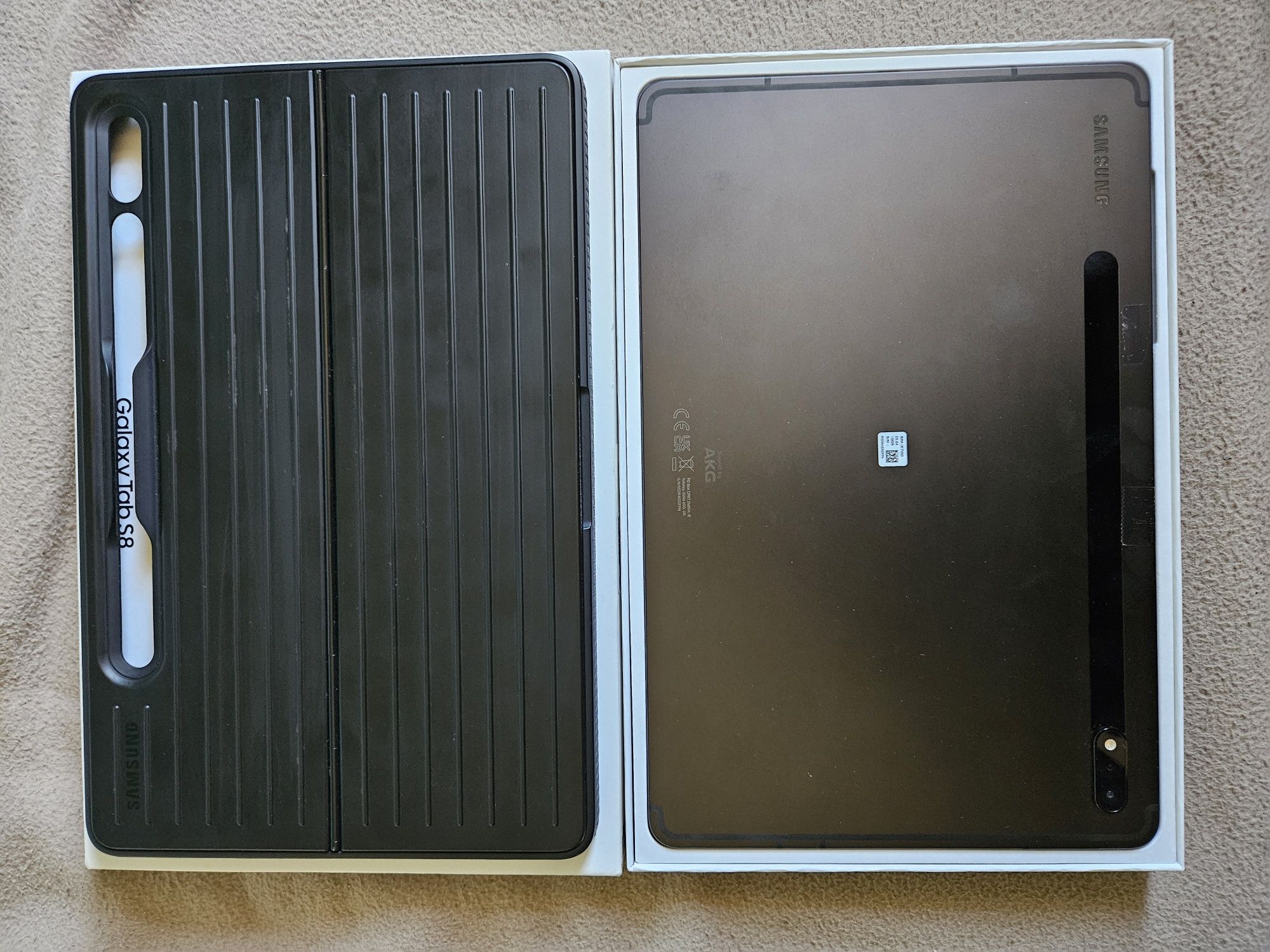 Samsung tab s8 128GB graphite