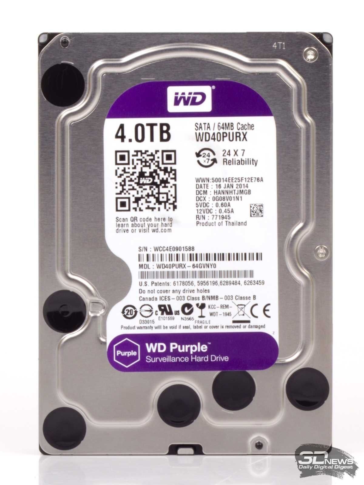 Жесткий диск Western Digital 4TB