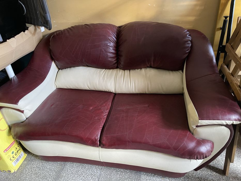 Холна гарнитура от еко кожа