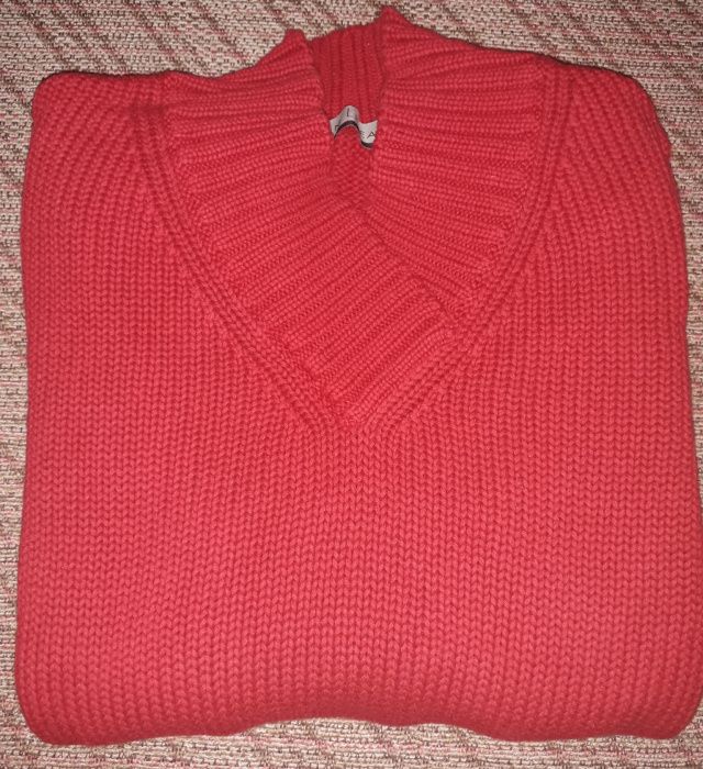 Пуловер с дълъг ръкав и спортен блузон