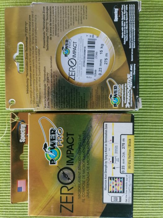 OFERTA - Fire textile Shimano Power Pro  Zero Impact -  USA