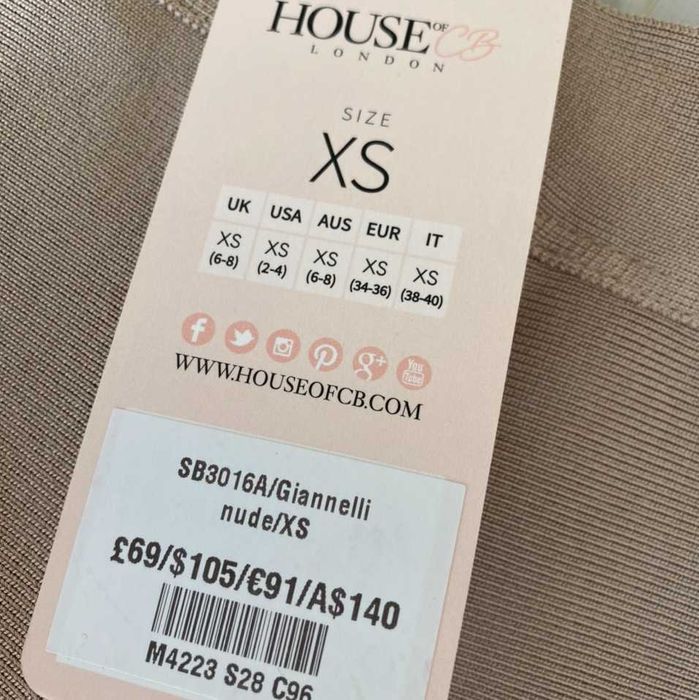 Fusta House of CB Giannelli , nude