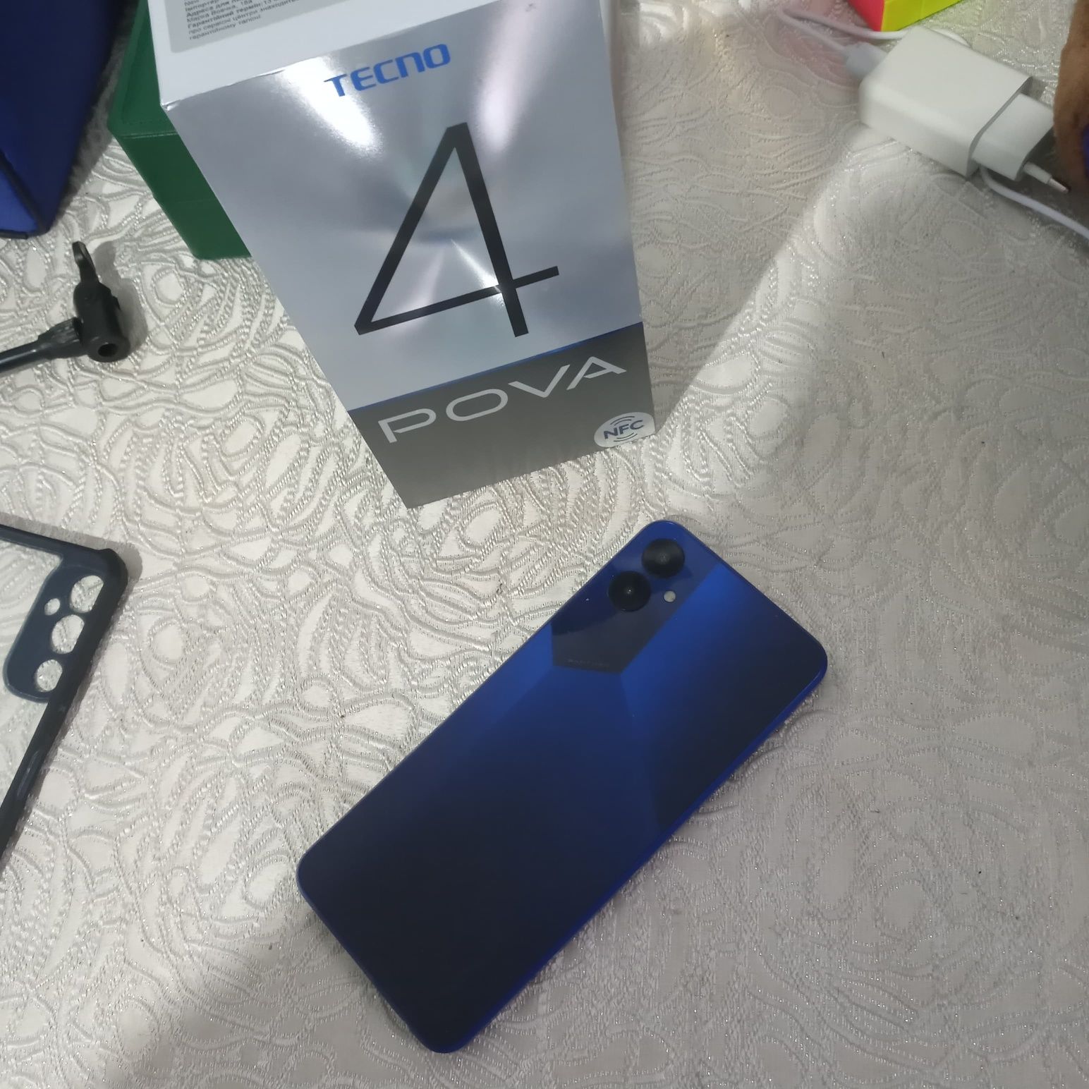 Обмен Tecno Pova 4 (б/у) – мощный игровой смартфон