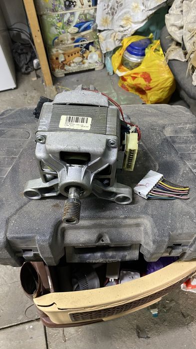 Двигатель от стирально машинки автомат