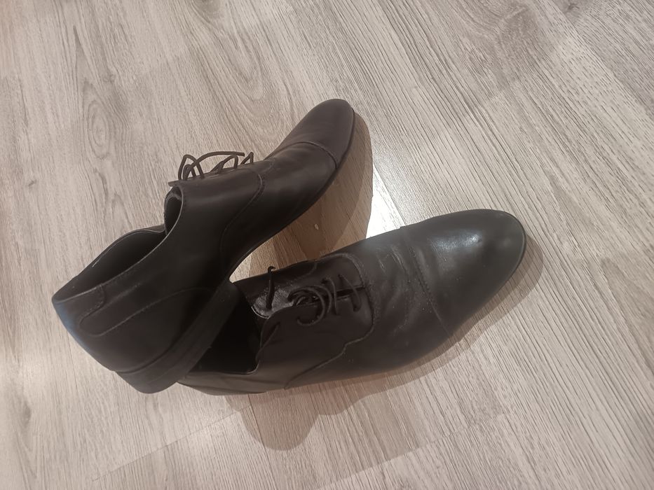 Мъжки официални обувки естествена кожа