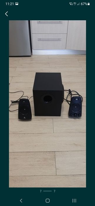 Logitech z623 boxe active sistem 400w 2.1 bass boosted