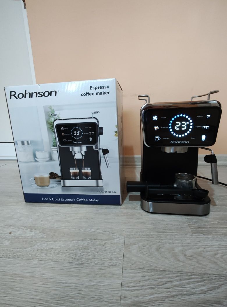 Кафемашина ROHNSON R-98015 / 20 бара /Гаранция!!!