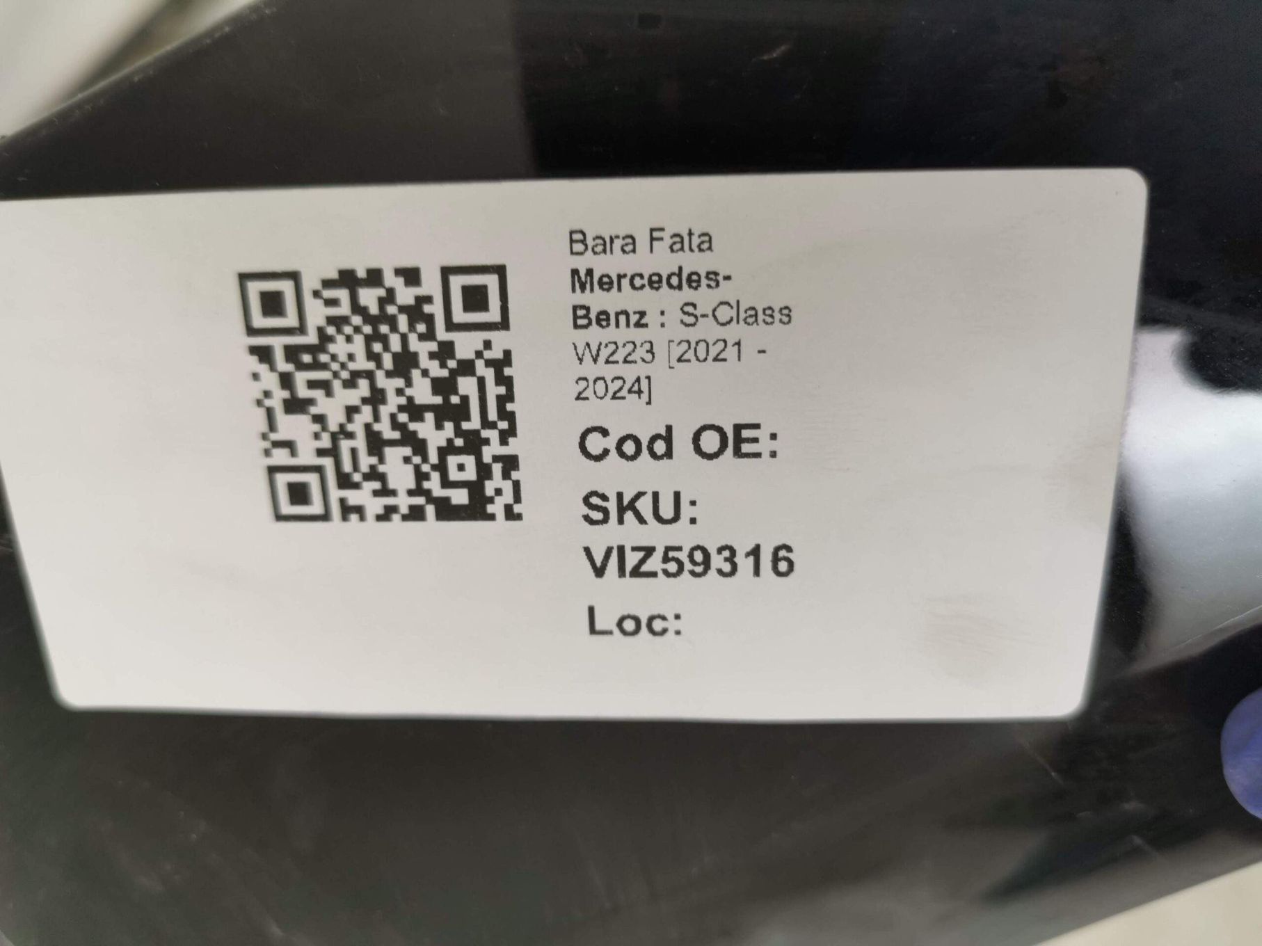 Bara Fata Mercedes-Benz  S-Class W223 [2021 - 2024] AMG Originala Avariata