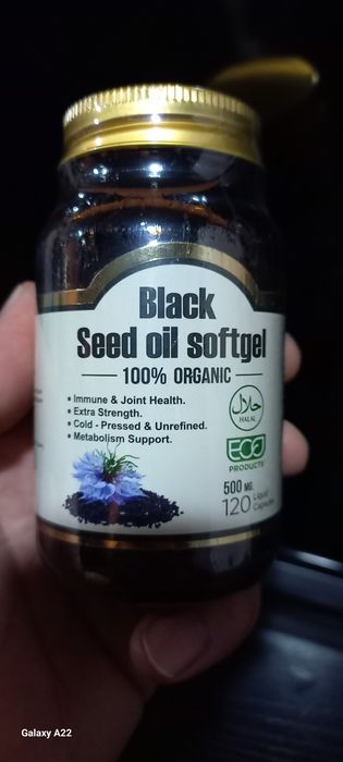 Омега 3, қора седана, растаропша, қовоқ урүғи ёғи, облипиха