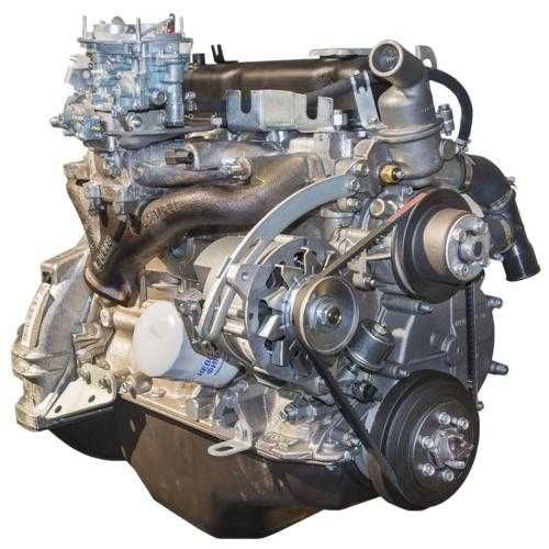 Двигатель УАЗ, карбюратор сотка, УМЗ 4218 рычажная корзина