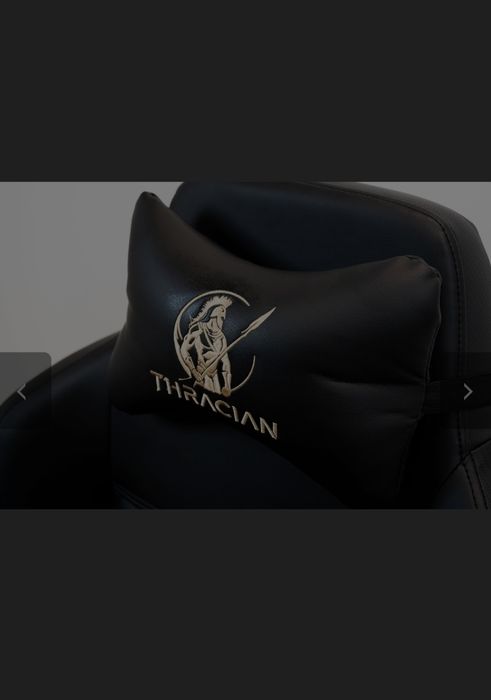 Геймърски стол Thracian Eclipse Elite - Черен