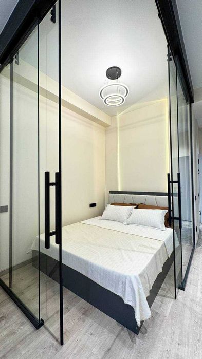 1-комнатная в ЖК «Navruz» кадастр есть, вид с балкона супер  ID: 4144