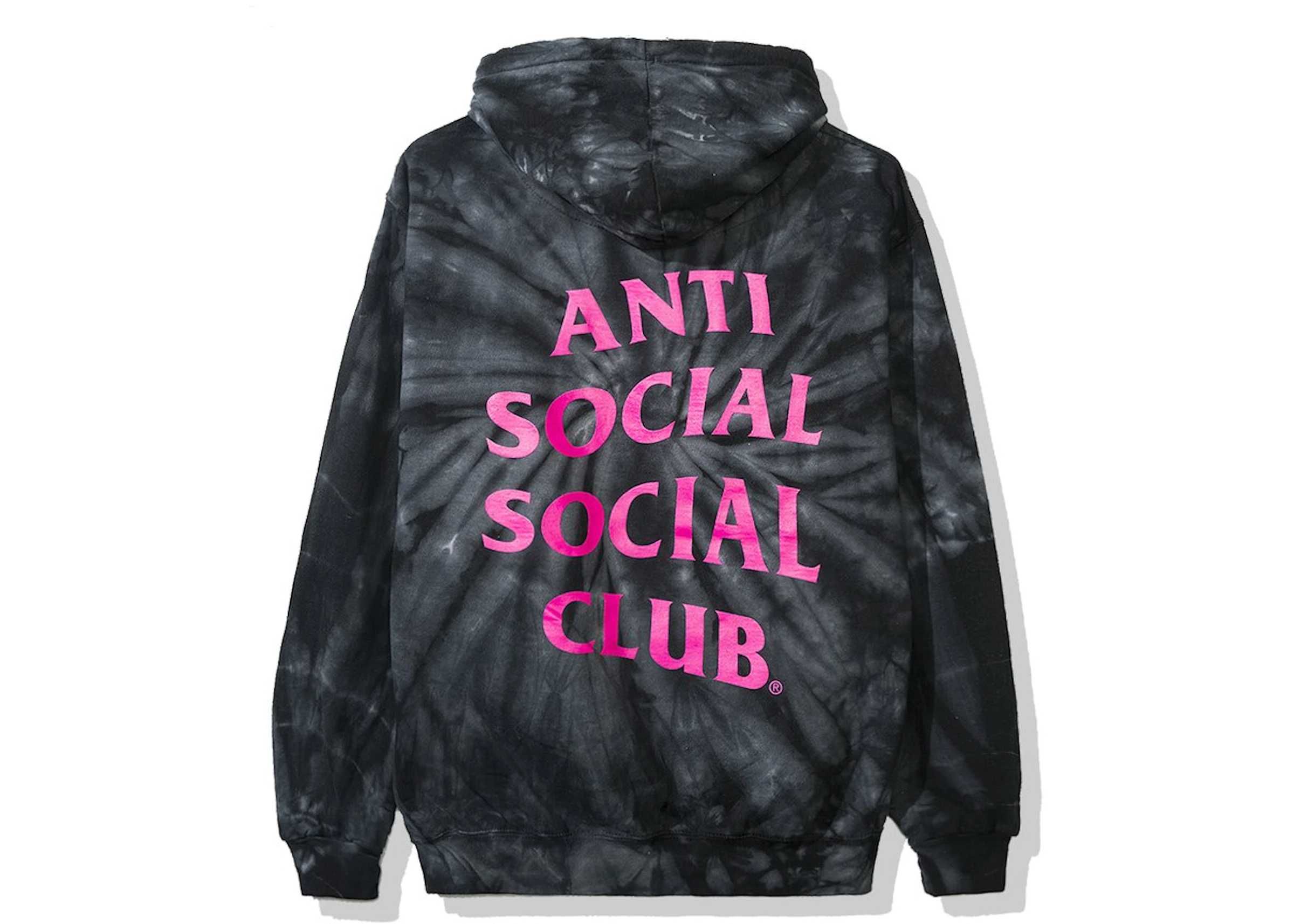 Hanorac AntiSocial Social Club/ ASSC tie die XXL