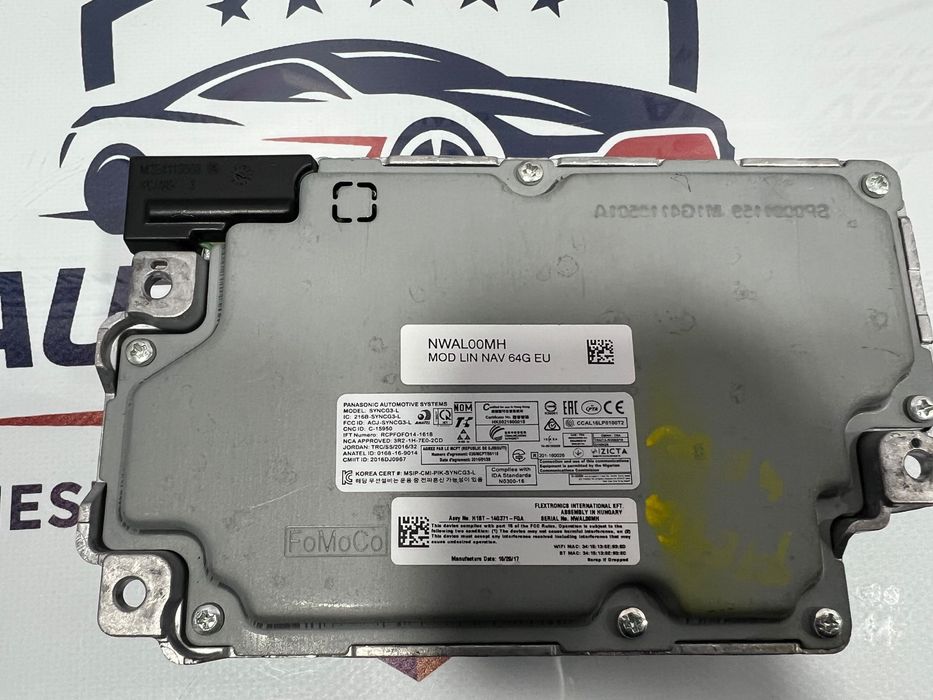 Navigatie Unitate Media/Display SYNC3 Ford Fiesta Focus Puma 2017-2020