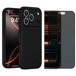 Husa Colorata Fina + Folie Sticla 11D/6D/Privacy Iphone 17/AIR/PRO/MAX
