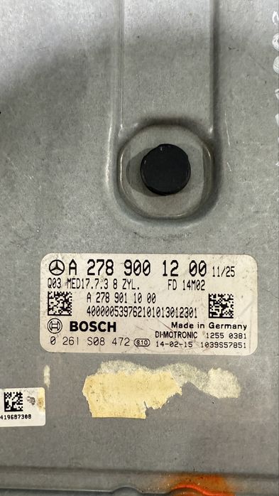 Calculator motor s500 w222/217