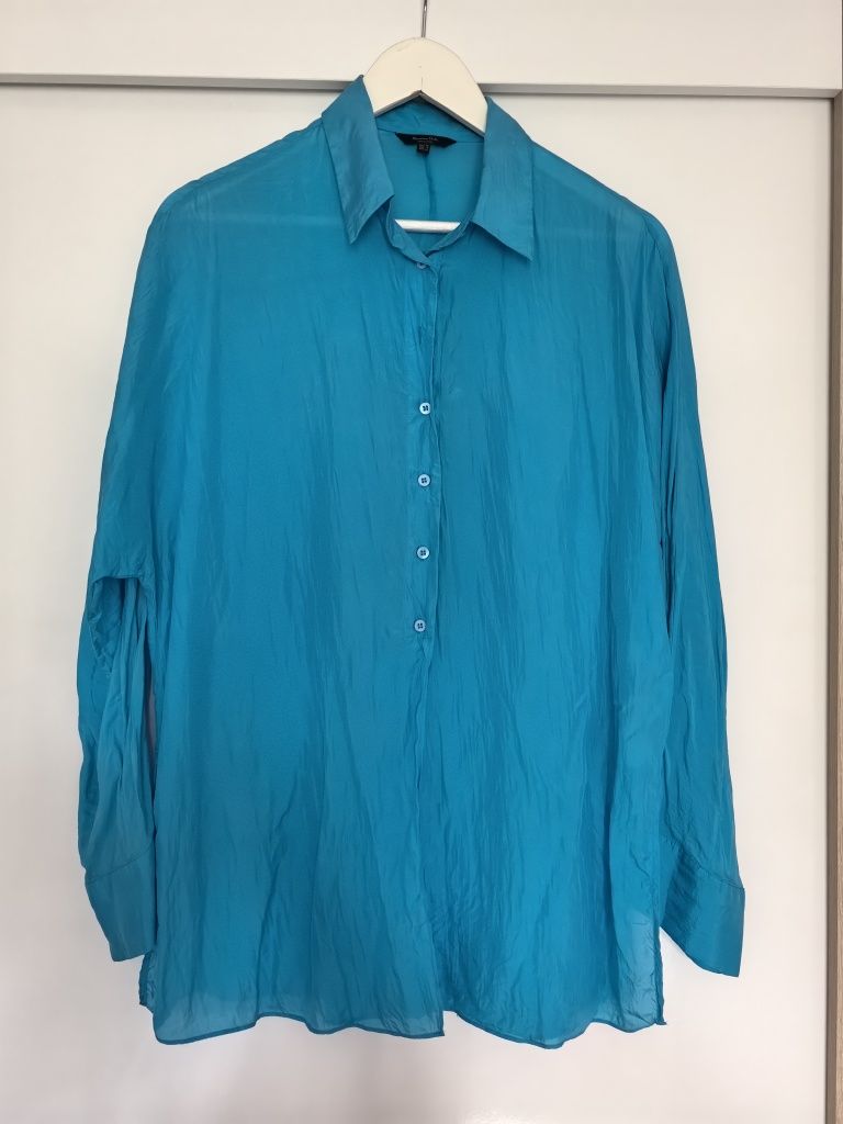 Копринена риза Massimo Dutti