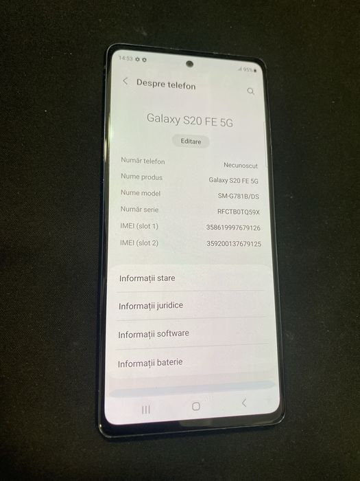 Samsung S20 FE 5G 128Gb ID-XXL2130