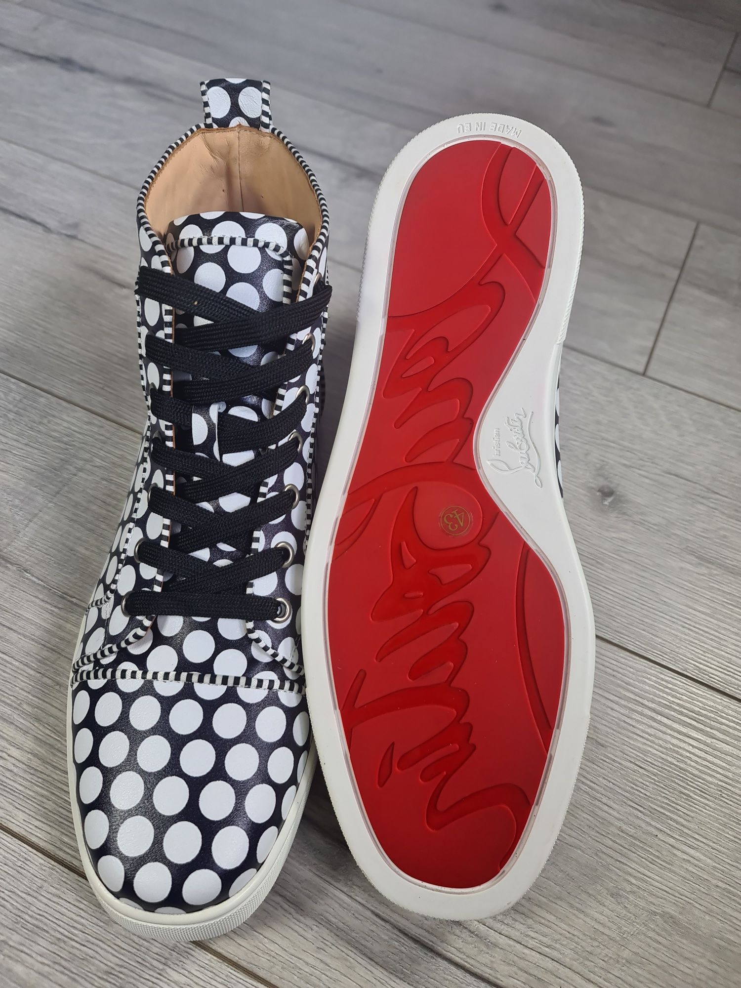 Tenisi-Sneakers-Christian-Louboutin-Model-Nou-Premium-Piele-Noi