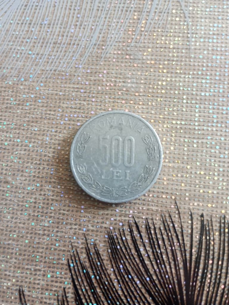 Moneda 500 lei an 1999