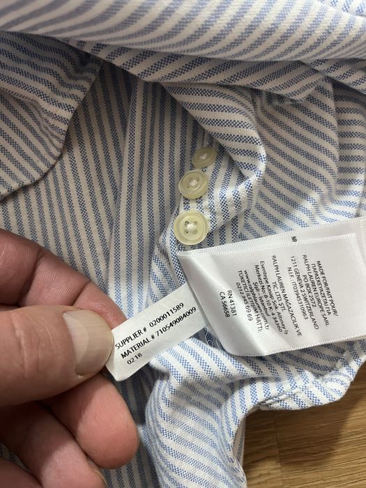 Polo Ralph Laure Oxford мъжка риза L