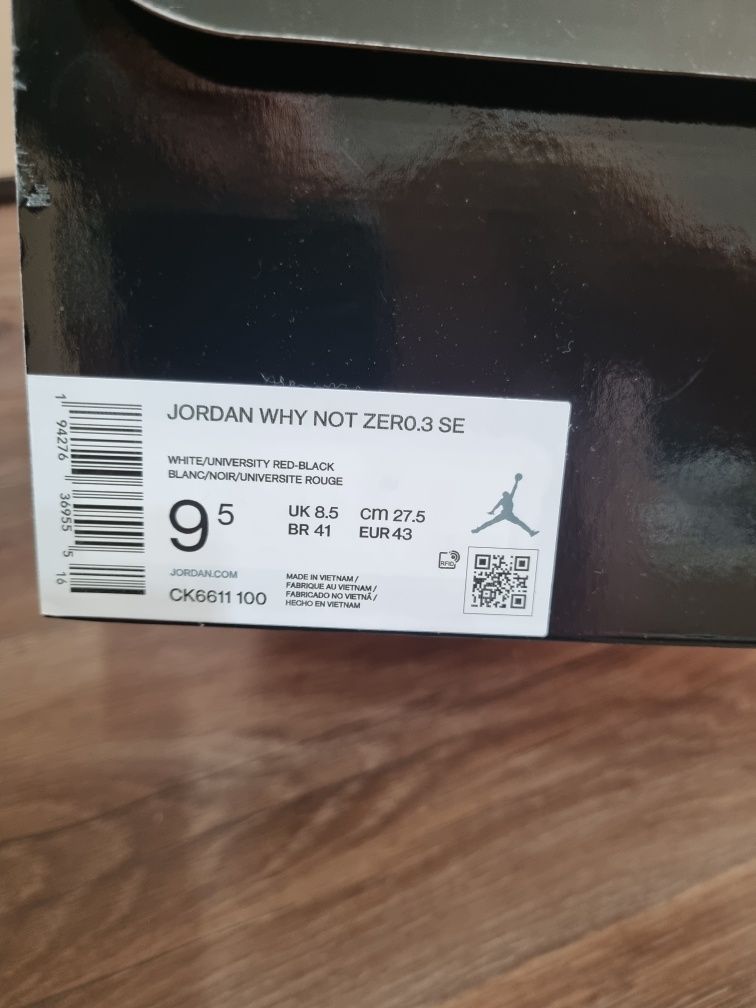 Jordan Why Not 0.3 SE