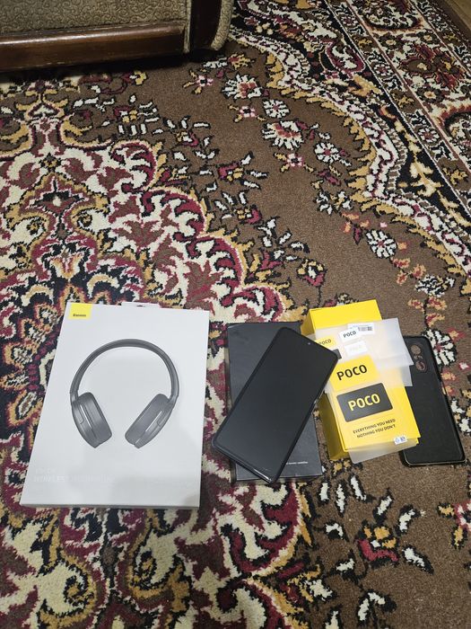 Продам Xiaomi Poco F3.Snapdragon 870, 6/128gb + наушники Baseus