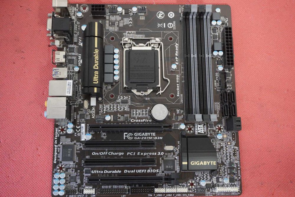 Gigabyte Z87m-D3H - LGA 1150 дъно дънна платка, за intel 4th gen