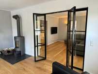 Pereți și compartimentări LOFT, Uși glisante, batante, pivot PREMIUM
