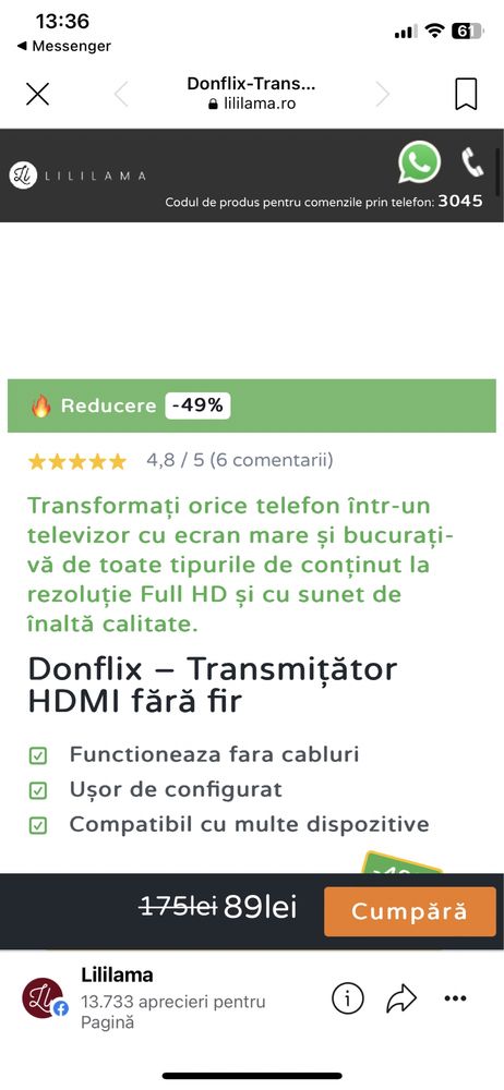 Donflix Transmitator HDMI