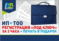 Регистрация и ликвидация тоо, ип в Алматы, ТОО ИП