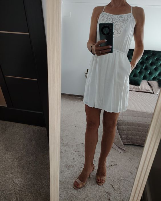 Rochie alba de vara