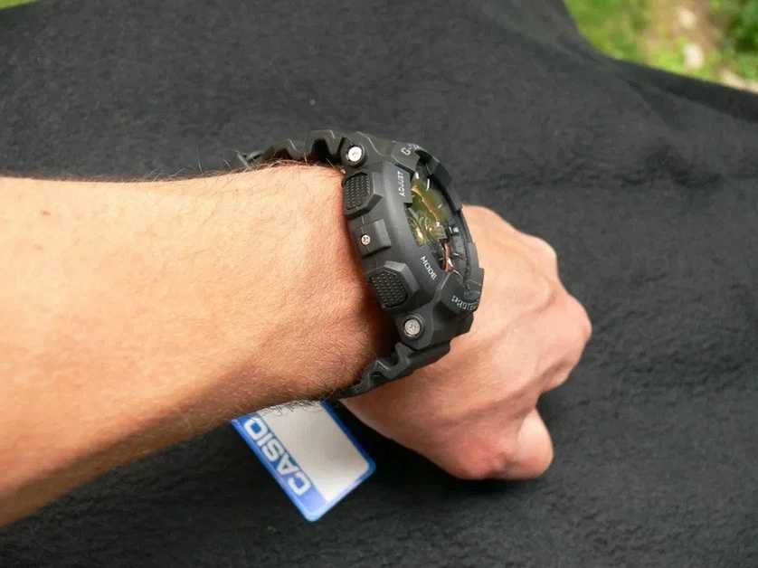 Ceas Sport CASIO G-SHOCK GA-110 BLACK&ROSE GOLD-Negru Nou !! 2025 !!