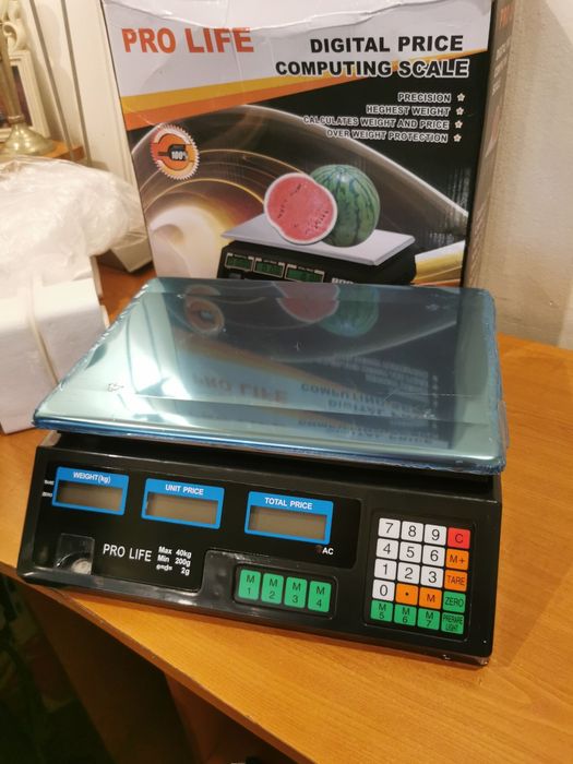 Cântar electronic pentru piață s-au gospodarie. Nou