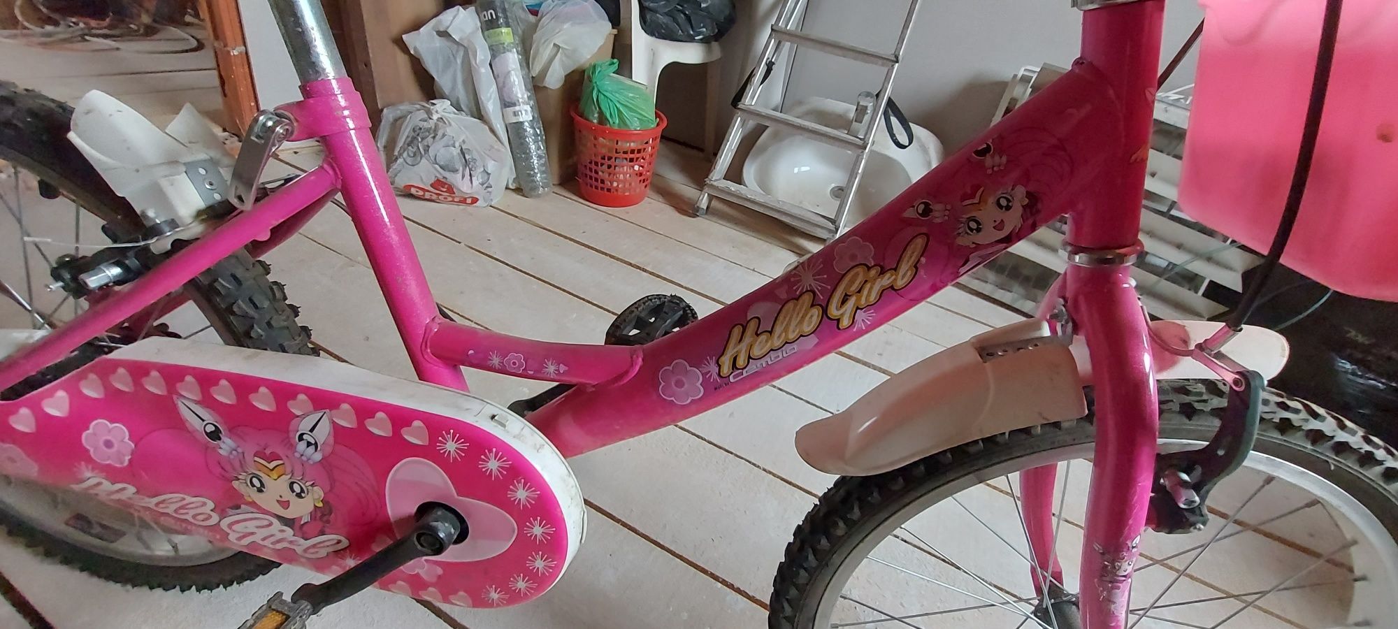 Bicicleta Champions Hello Girl 20 inch roz