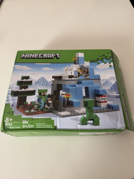 Minecraft Frozen Peaks конструктор – комплект за сглобяване
