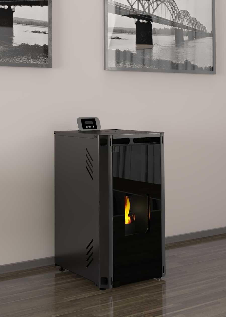 Топловъздушна пелетна камина Firestar WD6 - 6kw