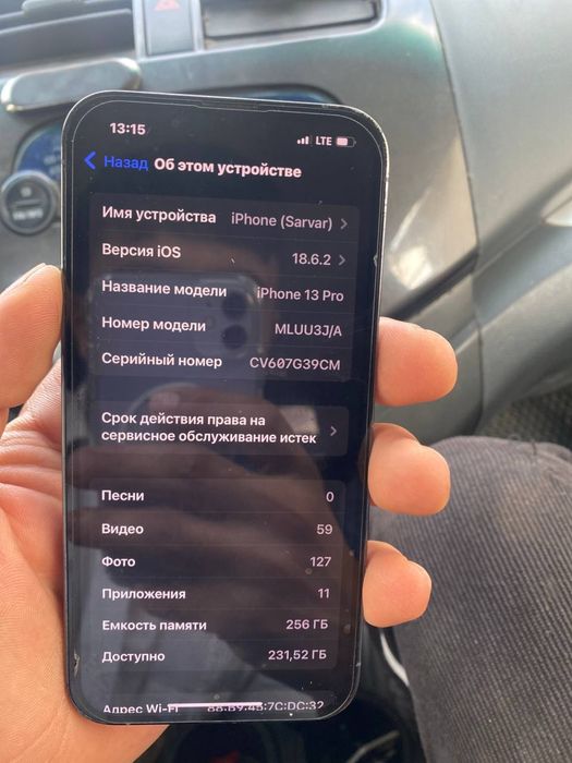 Iphone 13pro 256gb