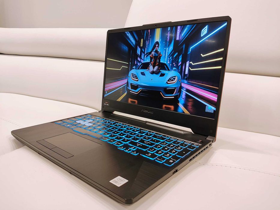 laptop gaming Asus Tuf, intel core i7-10870H ,video 6 gb GTX, 144HZ