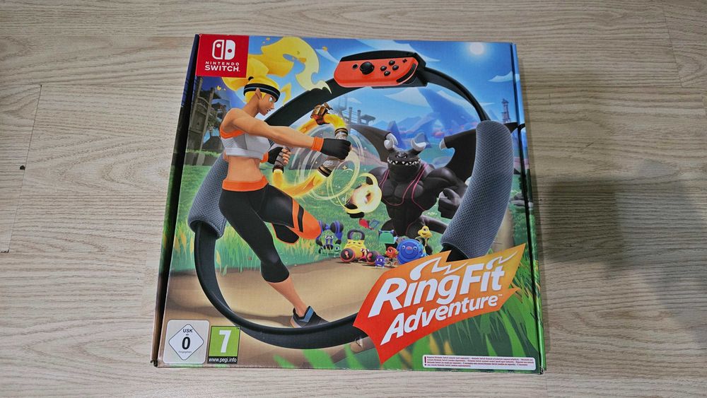 Nintendo Switch OLED + Ring Fit Adventure