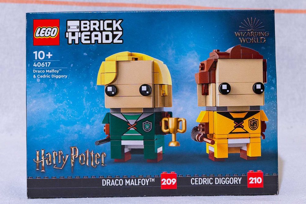 LEGO Brickheadz Harry Potter 40617 - Draco & Cedric [Sigilat]