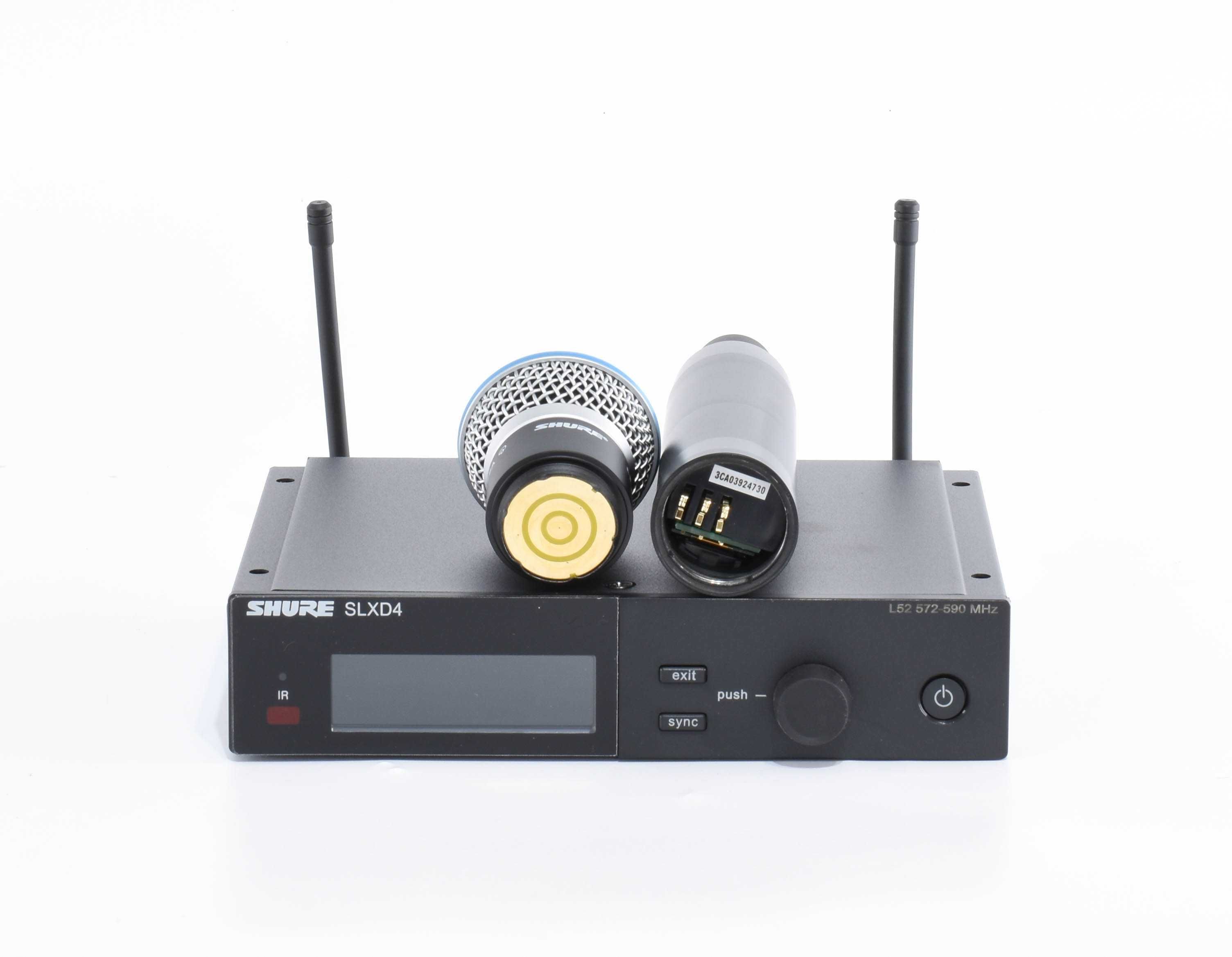 Shure SLXD4 / BETA 58A Wireless microfoane + case (CLONE)