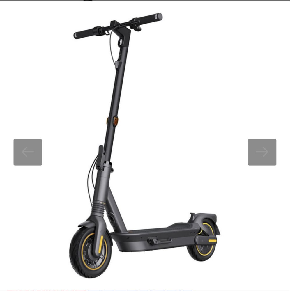 Електрическа тротинетка SEGWAY KICK SCOOTER MAX G2 , ПРОБЕГ ДО 70 КМ
