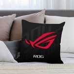 Față de Pernă Pătrată Modernă, Design Elegant cu Logo ROG, 50x50 cm