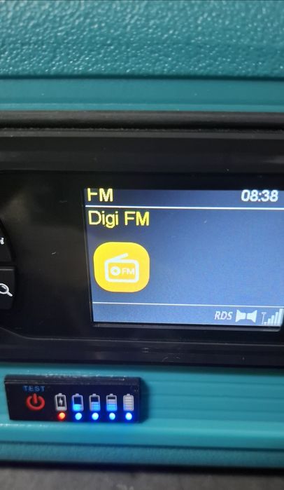 Radio DAB Makita 18v aux,usb,bluetooth