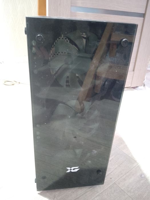 Корпус X-Game Dark Shadow черн 4 вентилятор охлаждения внутритолько по