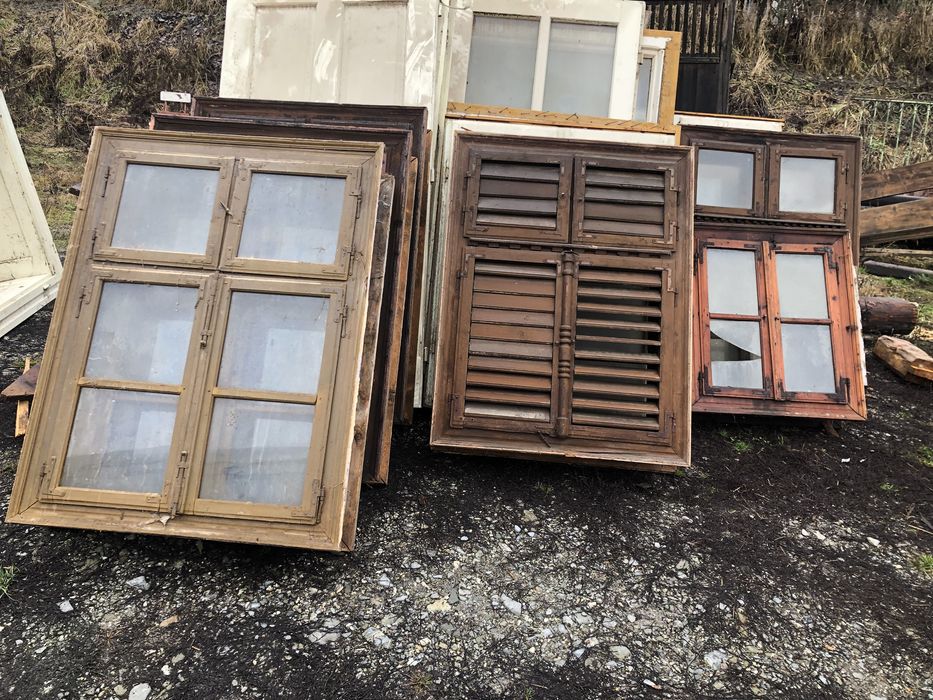 Geamuri rustice vechi